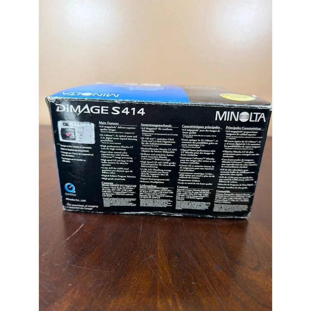 Minolta dimage s414